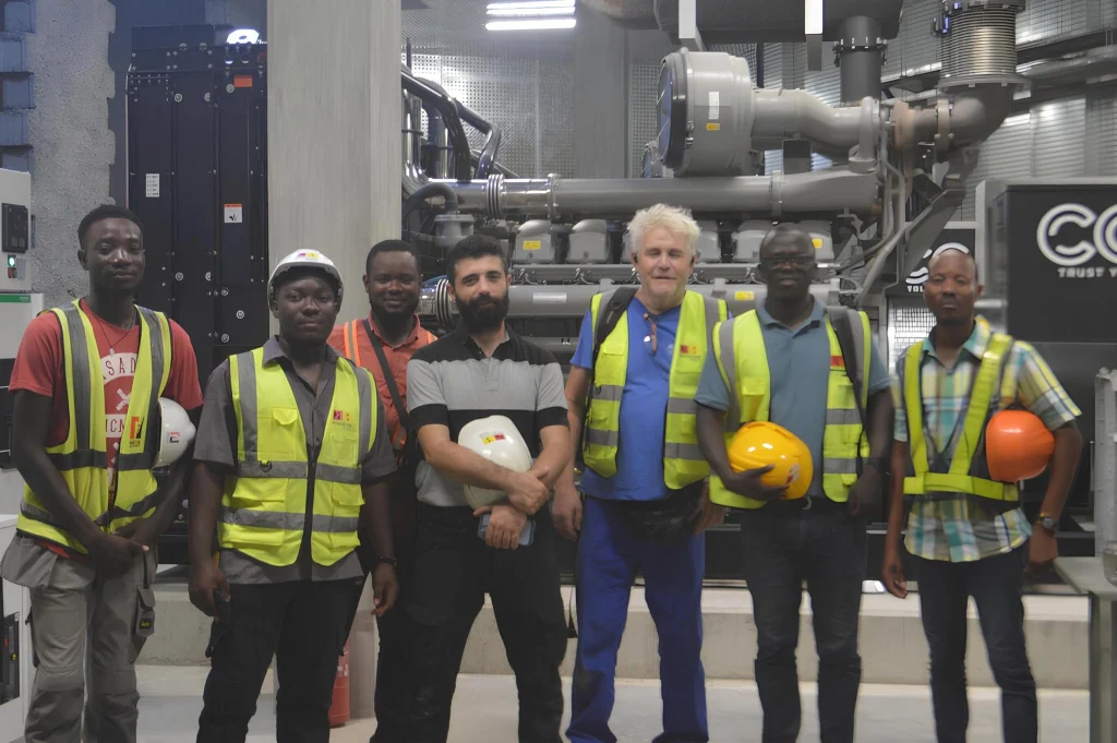 Centrale électrique de 3 MVA du pôle commercial du Stade Général Mathieu Kérékou — 5